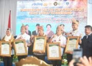 Kunker ke Sumsel, Lima Tokoh Nasional Terima Gelar Adat Komering