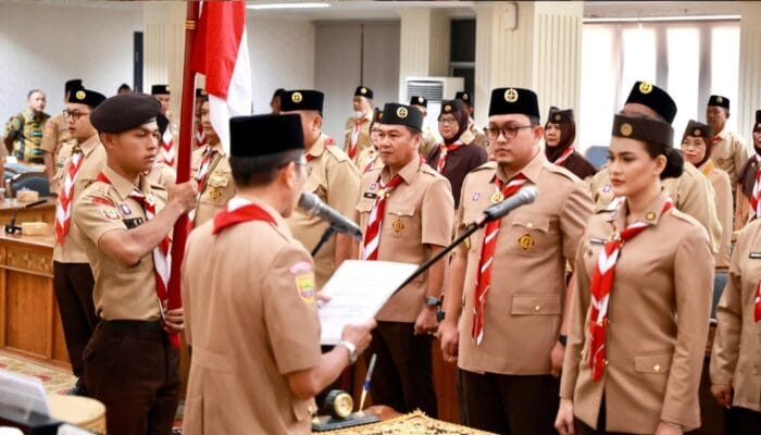 Wali Kota Palembang Lantik Pengurus Kwarcab Pramuka