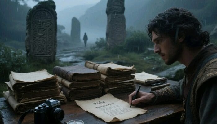 The Mystery of the Lost Manuscript