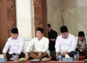 Wakil Ketua DPRD Banyuasin Irian Setiawan, SH., M.Si. Hadiri Peringatan Maulid Nabi Muhammad SAW di Masjid Agung Al-Amir Pangkalan Balai