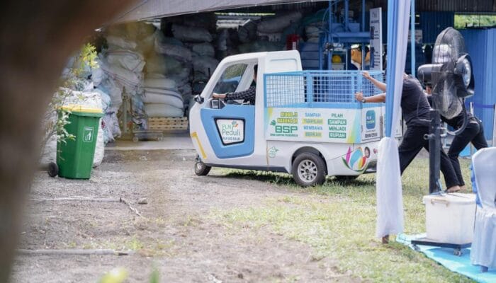 PLN UID S2JB Hadirkan Bank Sampah Berbasis Listrik di Prabumulih