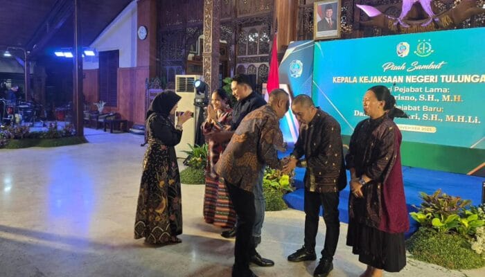 Bupati Gatut Sunu Apresiasi Dedikasi Kajari Lama, Sambut Daniel De Rozari Pimpin Kejari Tulungagung
