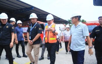 Pastikan LPG Aman , HD Tinjau SPPBE di Ogan Ilir