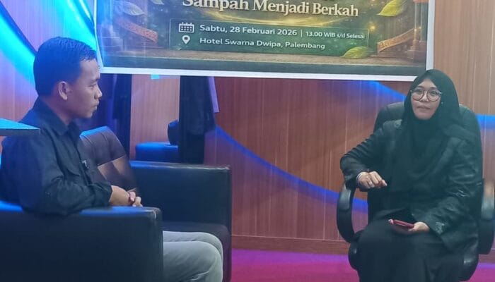 FORHATI Sumsel Gelar Podcast “Transformasi Sampah Menjadi Berkah”, Hadirkan Direktur Bank Sampah Palembang