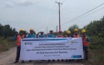 Sambut Idul Fitri, PLN Perkuat Keandalan Listrik di Pesisir Sungsang