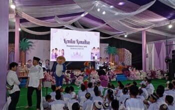 Priamanaya Group Gelar Yatiman “Kemilau Ramadan” di Desa Patra Tani