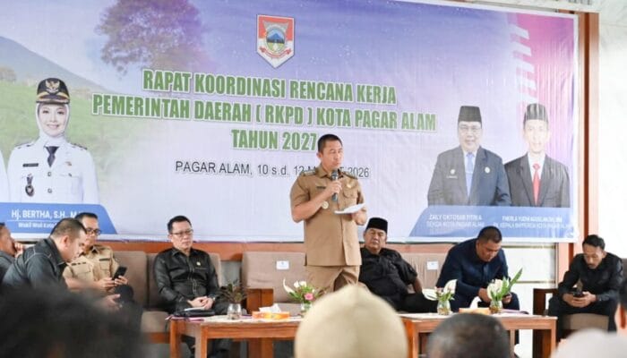 Pemkot Pagar Alam Gelar Rapat RKPD Hadirkan Wako, DPRD dan RT/RW