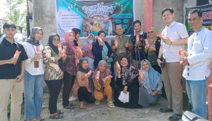 FORHATI Sumsel Gelar Pasar Murah Ramadhan di Bukit Baru Palembang