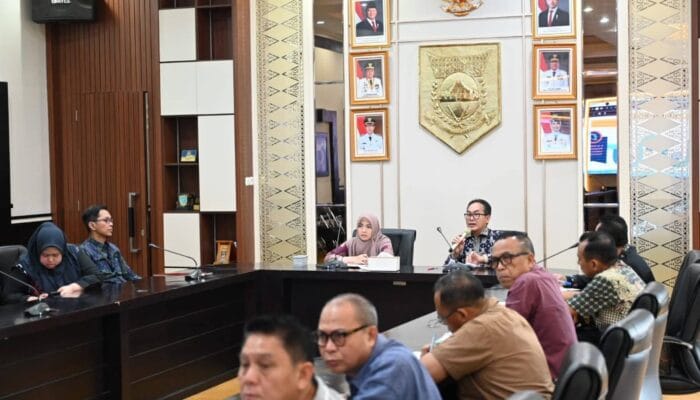 BPK Sumsel Exit Meeting Anggaran Kota Pagar Alam 2025