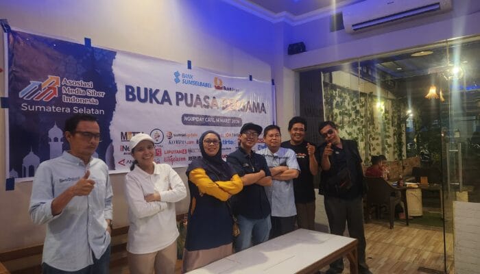 AMSI Sumsel Bukber, Bahas Penguatan Organisasi Media Siber