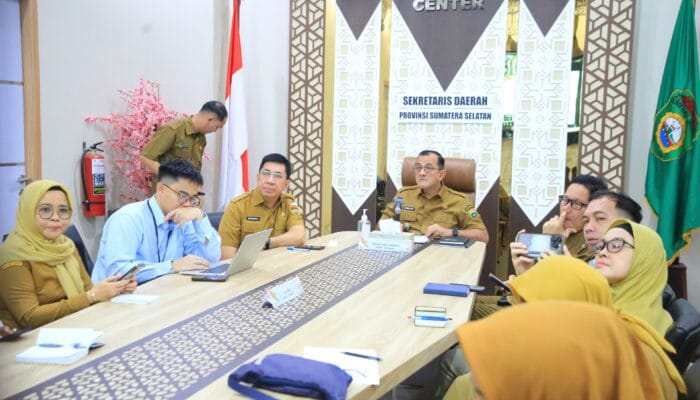 Sekda Sumsel Edward Candra Ikuti Rakornas Kemendagri, Matangkan Kesiapan Idul Fitri dan Pengendalian Inflasi 2026