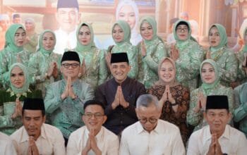 Sekda Edward Candra Pererat Sinergi, Gelar Halalbihalal Khusus Bersama Kepala Daerah se-Sumsel