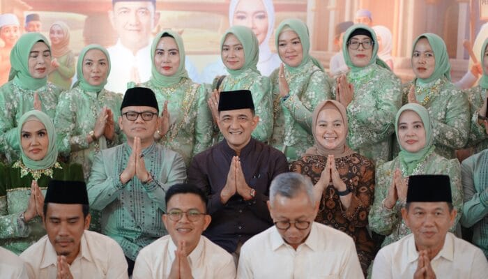 Sekda Edward Candra Pererat Sinergi, Gelar Halalbihalal Khusus Bersama Kepala Daerah se-Sumsel