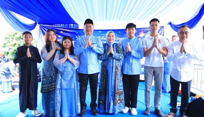 Open House di Lahat, Wagub Cik Ujang Berdayakan Pedagang Kecil dan UMKM Lokal