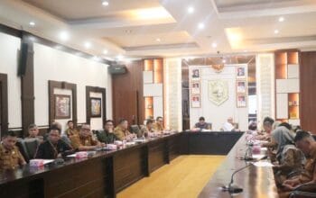 Sekda Pagar Alam Pimpin Rapat Monitoring IPKD Standar KPK RI