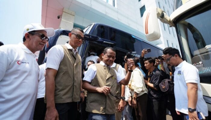 1.496 Pemudik Diberangkatkan, KESDM–PLN Fasilitasi Mudik Gratis ke 20 Rute