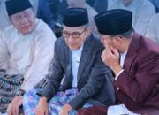 Ratu Dewa Salat Idulfitri 1447 H Bersama Wakil Wali Kota di Masjid Agung Sultan Mahmud Badaruddin Jayo Wikramo