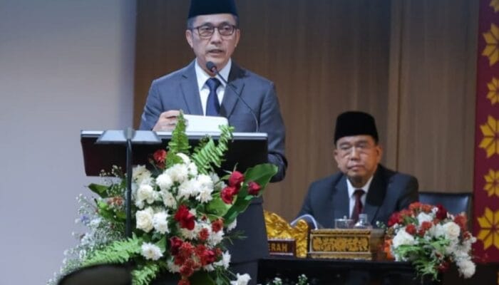 Walikota Palembang Ratu Dewa Sampaikan LKPJ Tahun 2025