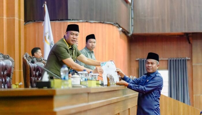 DPRD Musi Rawas Gelar Rapat Paripurna Penyampaian Nota Pengantar dan LKPJ Bupati TA 2025