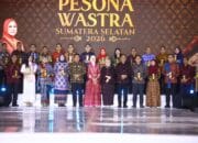 Ketua Dekranasda Feby Deru Tampilkan Inovasi Batik Sembagi dan Sulam Mudawaroh