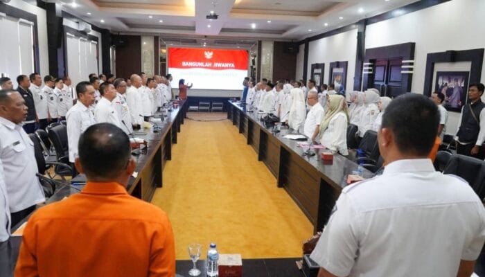 Wako Buka Rapat Terpadu Sensus Ekonomi 2026 dan Statistik Sektoral Kota Pagar Alam