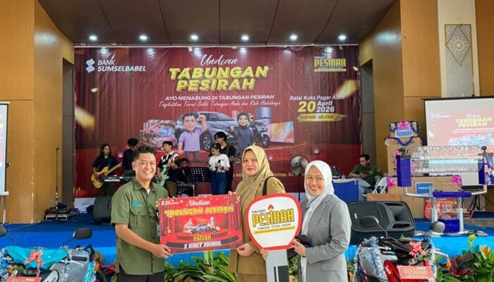 Balai Kota Pagar Alam Diramaikan Warga, Undian Tabungan Pesirah BSB Bikin Antusias Meledak