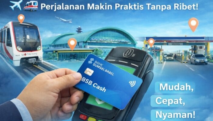 BSB Cash Permudah Transaksi Perjalanan di Palembang
