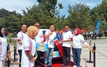 Nasabah Beruntung Raih Mobil Toyota Rush di Undian Pesirah BSB Prabumulih