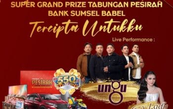 Undian Super Grand Prize Tabungan Pesirah BSB Hadirkan Ungu dan Lady Rara