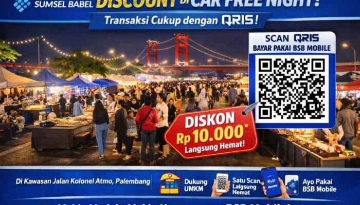 BSB Siapkan Program Discount di Car Free Night, Transaksi Cukup Dengan Qris