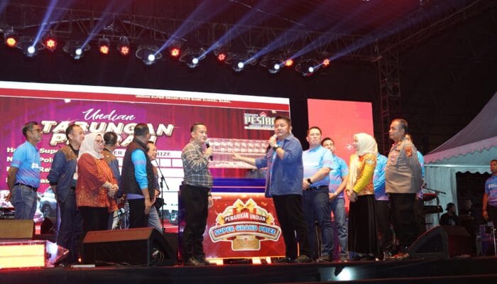 Undian Super Grand Prize Pesirah Meriah, Ribuan Warga Padati Jakabaring