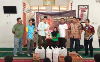 Bhakti Kepolisian, Dit Intelkam Polda Sumsel Santuni Warga Binaan Sentra Budi Perkasa