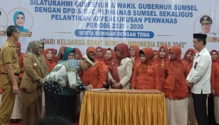 Perwanas Sumsel Dilantik, Perkuat Peran Perempuan Menuju Indonesia Emas 2045