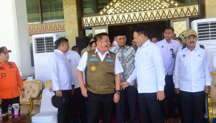 Dampingi Menko Polkam, Herman Deru dan Cik Ujang Ajak Masyarakat Sumsel Jaga Kondusivitas