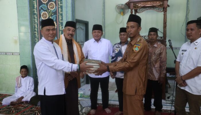 Gubernur Herman Deru Safari Jumat dan Silaturahmi dengan Warga Musi Rawas