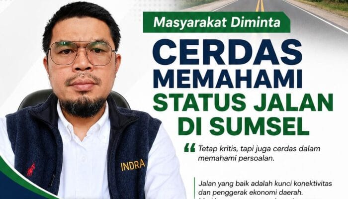 Masyarakat Diminta Cerdas Memahami Status Jalan di Sumsel