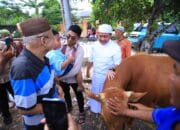 Gubernur Herman Deru Serahkan Hewan Kurban, Ziarah Keluarga hingga Kunjungi Wisata Religi Al Quran Raksasa di Hari Raya Idul Adha