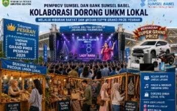 Pemprov Sumsel dan Bank Sumsel Babel Dorong UMKM Lewat Hiburan Rakyat dan Undian Pesirah
