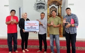 Bank Sumsel Babel Salurkan Bantuan CSR untuk Fasilitas Masjid