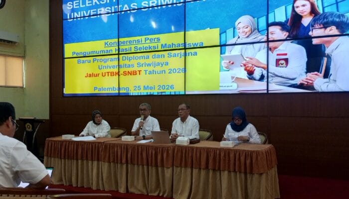 REKTOR UNSRI UMUMKAN HASIL SNBT 2026: Hanya 14 Persen Pendaftar Lulus, Jalur Mandiri Dibuka Besok!