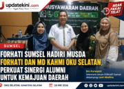 FORHATI Sumsel Hadiri Musda FORHATI dan MD KAHMI OKU Selatan, Perkuat Sinergi Alumni untuk Kemajuan Daerah