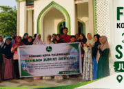 FORHATI Kota Palembang Tebar Kepedulian, Berbagi Sembako Jum’at Berkah di Suak Bujang Gandus