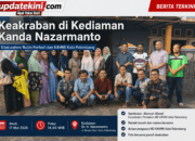 Keakraban di Kediaman Kanda Nazarmanto silaturahmi rutin Forhati dan KAHMI Kota Palembang