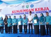 Feby Herman Deru Monitoring 10 Program Pokok PKK di Muratara, Resmikan Galeri UMKM dan Tinjau Stand UP2K