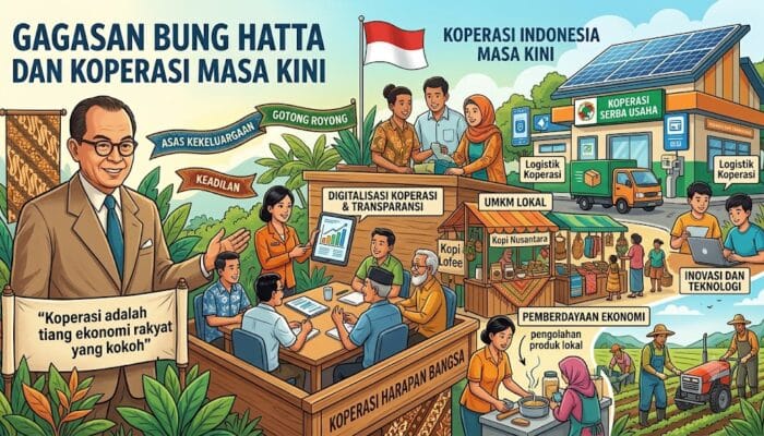 Koperasi Abad 21: Menghidupkan Roh Bung Hatta dengan Mesin Digital