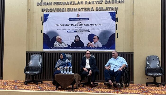 Selain Kolam Retensi, Palembang Butuh Sistem Peringatan Dini Banjir