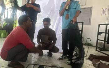 PT BLL Gandeng HNSI Latih Nelayan Modifikasi Jaring Hela Dasar