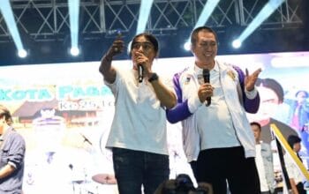 Malam Puncak HUT Kota Pagar Alam ke-25 , Masyarakat Tumpah Ruah Saksikan Penyanyi Ibukota 