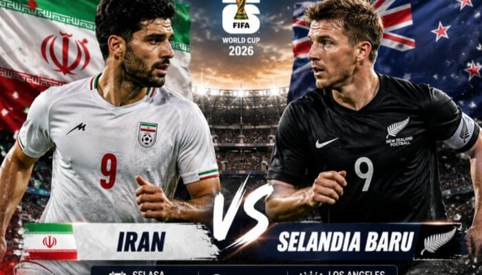 Selandia Baru Siap Buat Kejutan? Iran Tak Mau Tergelincir di Laga Pembuka