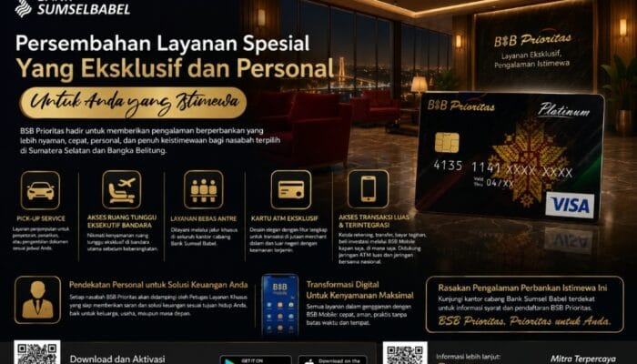 Mau Dilayani Tanpa Antre? Bank Sumsel Babel Punya Program Khusus Ini
